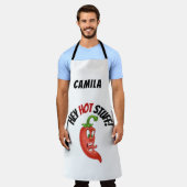 Hot Chili Pepper Schürze (Getragen)