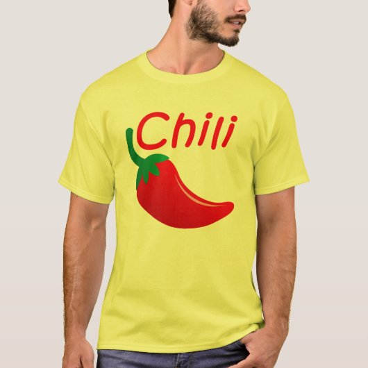 Hot chili Pepper tee (Vorderseite)