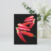 Hot Chili Peppers Postkarte (Stehend Vorderseite)