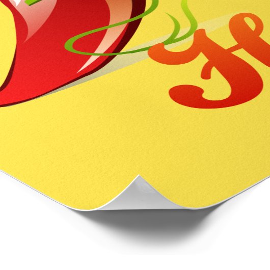 Hot Chili - Poster (Ecke)