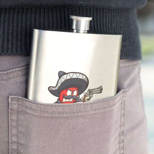 Hot Chili Shoot Flask Flachmann (Beispiel)