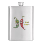 Hot Chili Shoot Flask Flachmann (Vorderseite)