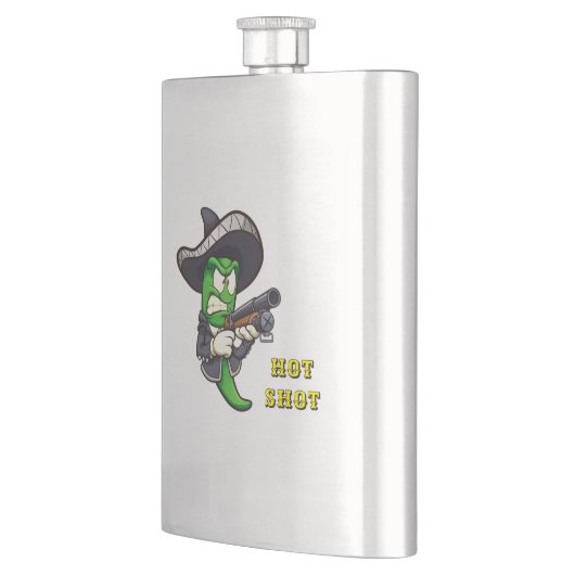 Hot Chili Shot Flachmann (Links)