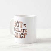 Hot Chocolate Addict Kaffeetasse (Vorderseite Links)