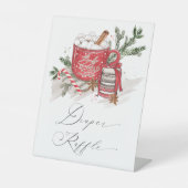 Hot Chocolate and Cookies Winter Baby Shower  Sockelschild (Vorderseite)