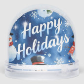 Hot Chocolate, Author Natasha Us   Schneekugeln (Rückseite)