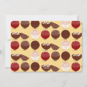 Hot Chocolate Bomb Fun Foto Weihnachten (Rückseite)