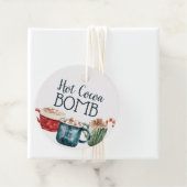 Hot Chocolate Bomb Geschenk-Tag Geschenkanhänger (Beispiel)