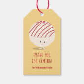 Hot Chocolate Bomb Vielen Dank Geschenkanhänger (Vorderseite)