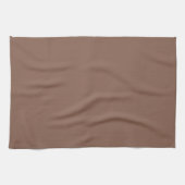 Hot Chocolate Brown Geschirrtuch (Horizontal)