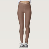 Hot Chocolate Brown Leggings (Vorderseite)