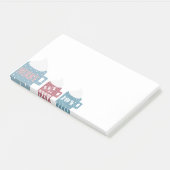 Hot Chocolate Camp Tasse kundenspezifisch Personal Post-it Klebezettel (angewinkelt)