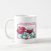 Hot Chocolate & Candy Cane Weihnachten Kaffeetasse (Links)