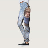 Hot Chocolate Coffe Morning Mood Leggings (Links)