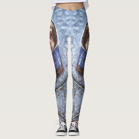 Hot Chocolate Coffe Morning Mood Leggings (Vorderseite)