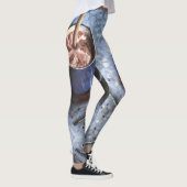 Hot Chocolate Coffe Morning Mood Leggings (Rechts)