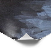 Hot Chocolate Coffe Morning Mood Poster (Ecke)