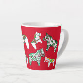 Hot Chocolate Dala Pferde Tasse (Rechte Ecke)