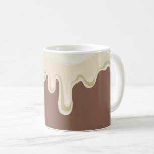 Hot Chocolate Dripping Creme Kaffeetasse