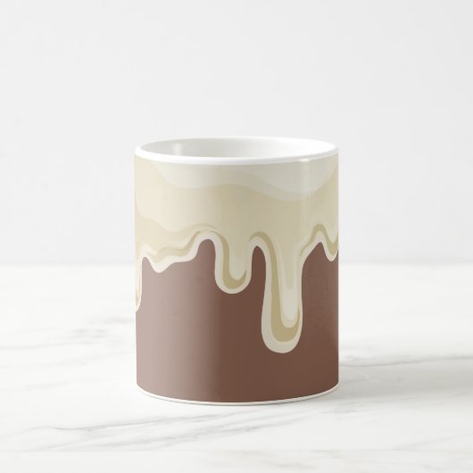 Hot Chocolate Dripping Creme Kaffeetasse (Mittel)