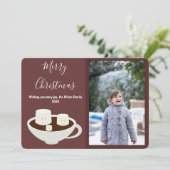 Hot Chocolate Foto Weihnachten (Stehend Vorderseite)