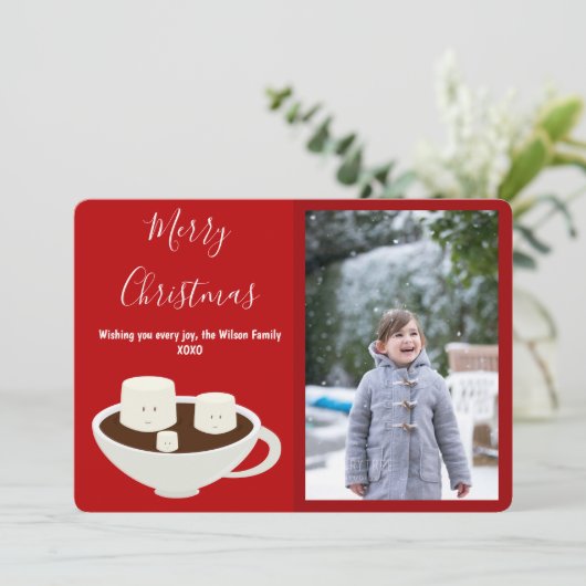 Hot Chocolate Foto Weihnachten (Stehend Vorderseite)