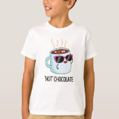 Hot Chocolate Funny Drink Pub T-Shirt (Vorderseite)