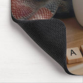 Hot Chocolate Januar Mousepad (Ecke)