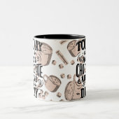 Hot Chocolate Kind of Day Zweifarbige Tasse (Mittel)