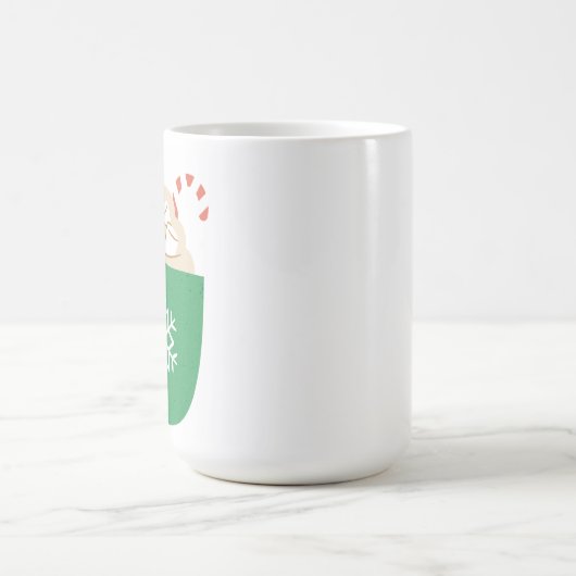 Hot Chocolate Marshmallow Candy Cane Gingerbrot Kaffeetasse (Mittel)