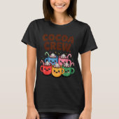 Hot Chocolate Matching Pajamas Cocoa Crew Cute Chr T-Shirt (Vorderseite)