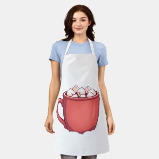 Hot Chocolate Mug Apron  Schürze