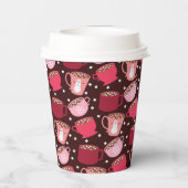 Hot Chocolate Paper Cups Pappbecher (Rückseite)