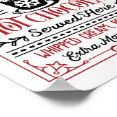 Hot-Chocolate-Party Poster (Ecke)