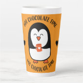 Hot Chocolate Pinguin Drinker Milchtasse (Vorderseite)