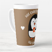 Hot Chocolate Pinguin Drinker Milchtasse (Linke Ecke)