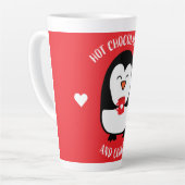 Hot Chocolate Pinguin Drinker Milchtasse (Linke Ecke)