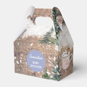 Hot-Chocolate-Schnee-Baby Es ist Cold Boy Baby Geschenkschachtel