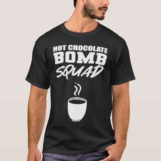 Hot Chocolate Squad Bartender T-Shirt (Vorderseite)
