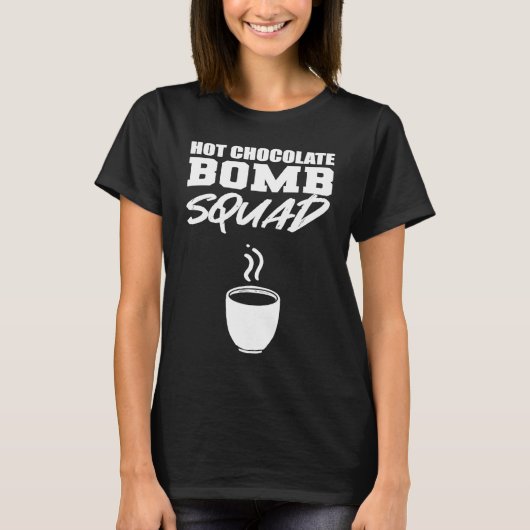 Hot Chocolate Squad Bartender T-Shirt (Vorderseite)