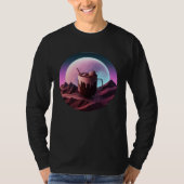 Hot Chocolate Synthwave 80s Retrowave Aesthetic T-Shirt (Vorderseite)