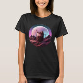 Hot Chocolate Synthwave 80s Retrowave Aesthetic T-Shirt (Vorderseite)