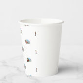 Hot Chocolate Weihnachts-Party Cups Pappbecher (Links)