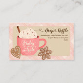 Hot-Chocolate-Winter-Kindermädchen-Windeln Begleitkarte (Vorderseite)