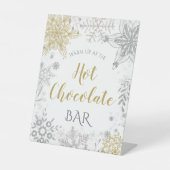 Hot Chocolate Winter Wonderland Silver Gold Sockelschild (Vorderseite)