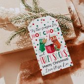 Hot Chocs And Fuzzy Socks Weihnachtsgeschenk-Anhän Geschenkanhänger