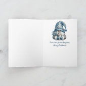 Hot Coco Gnome Feiertagskarte (Innenseite)