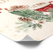 Hot Cocoa Bar Chocolate Drink Zuhause Wine tasting Poster (Ecke)