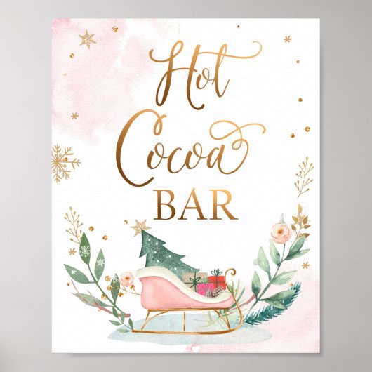 Hot Cocoa Bar Chocolate Giro del Malcantone Poster (Vorne)