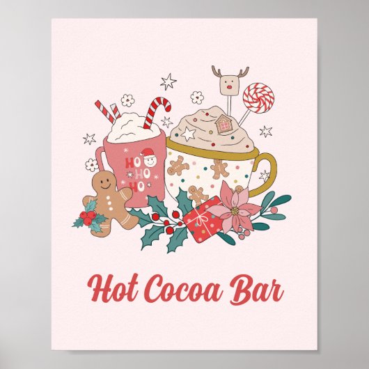 Hot Cocoa Bar Poster (Vorne)